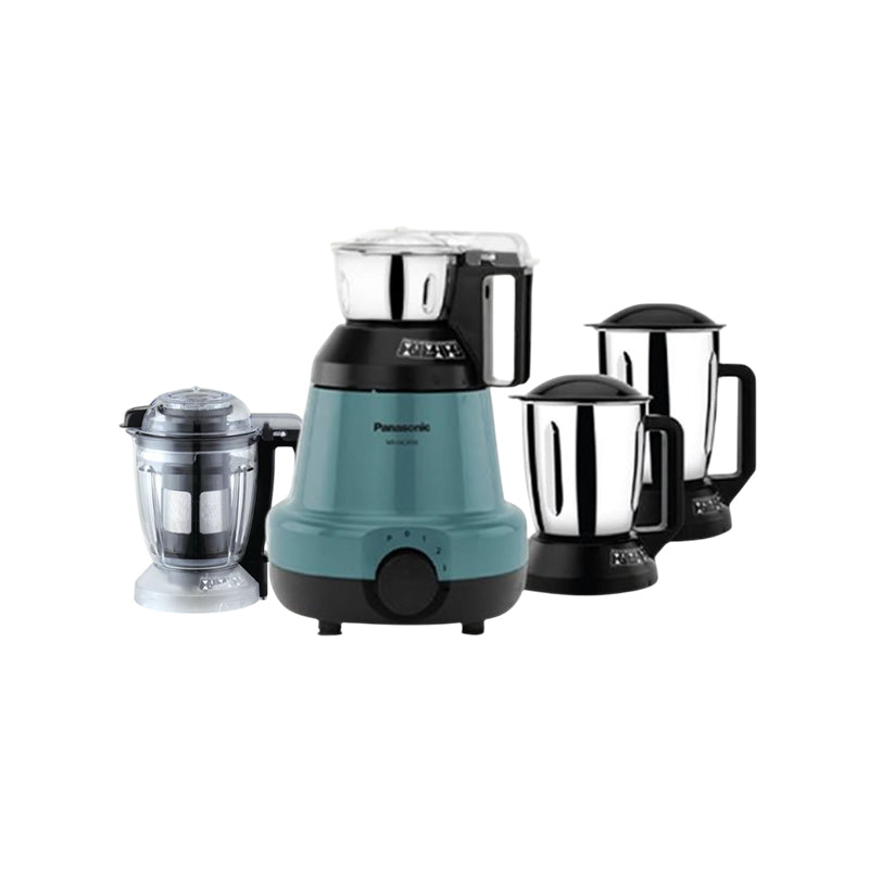 Panasonic 900W 4-in-1 Mixer Grinder (MX-GC4550)- Coral Blue