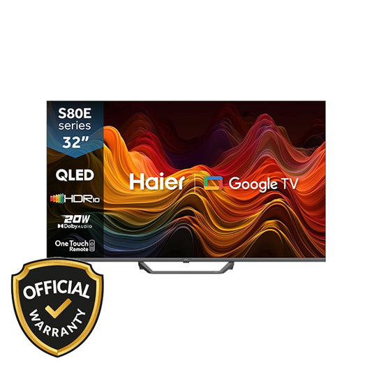 Haier 32 Inch QLED FHD Google TV (H32S80EFX)
